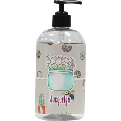 Cactus Plastic Soap / Lotion Dispenser (Personalized)