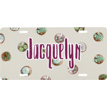 Cactus Front License Plate (Personalized)