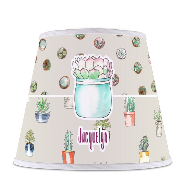 Cactus Poly Film Empire Lampshade - Front View