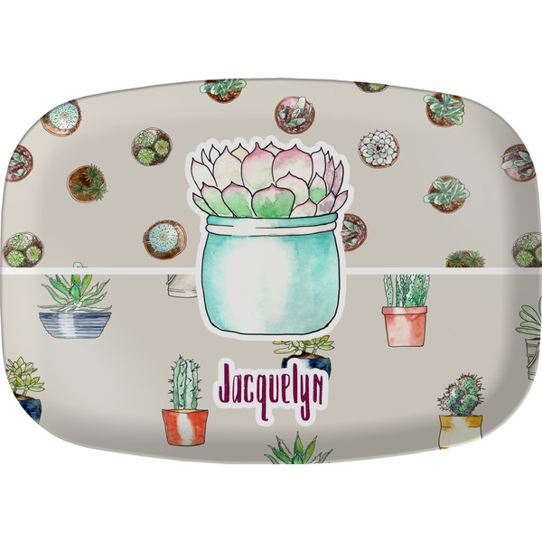 Custom Cactus Melamine Platter (Personalized)