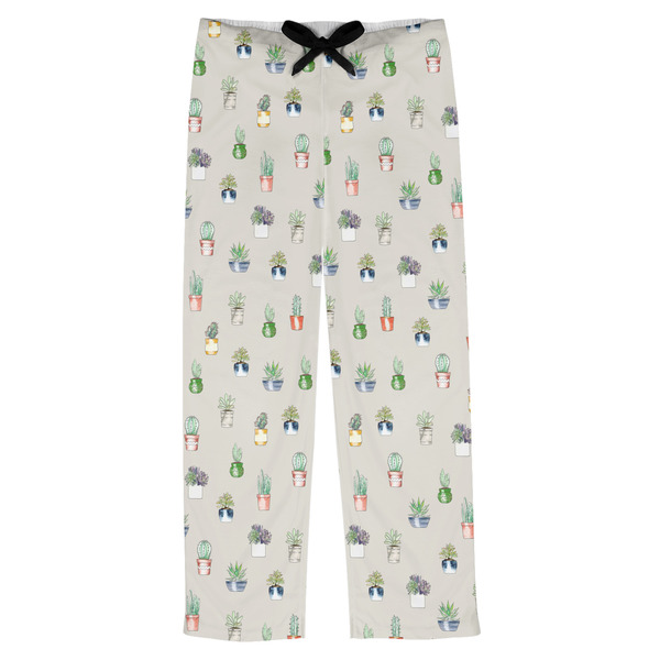 Custom Cactus Mens Pajama Pants - XL