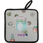 Cactus Pot Holder w/ Name or Text