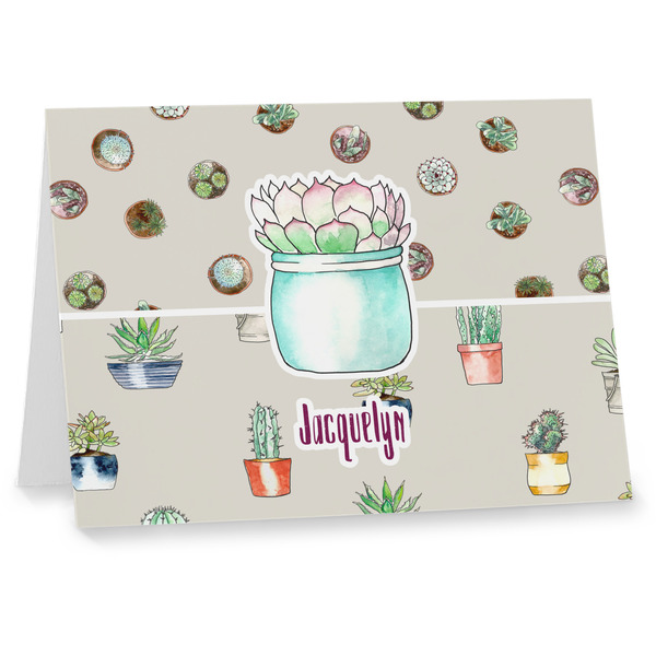Custom Cactus Note cards (Personalized)