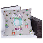 Cactus Outdoor Pillow - 20" (Personalized)