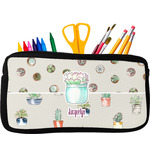 Cactus Neoprene Pencil Case - Small w/ Name or Text
