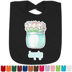 Cactus Baby Bib - 14 Bib Colors (Personalized)