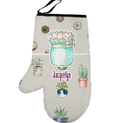 Cactus Left Oven Mitt (Personalized)
