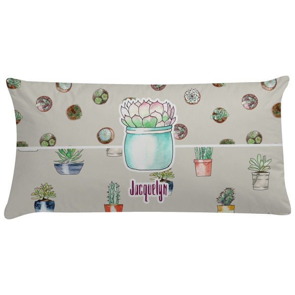 Custom Cactus Pillow Case - King (Personalized)