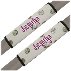 Cactus Seat Belt Covers (Set of 2) (Personalized)
