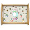 Cactus Natural Wooden Tray - Large (Personalized)