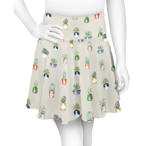 Custom Cactus Skater Skirt - X Large