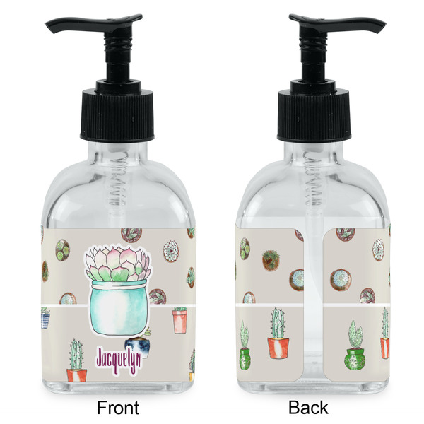 Cactus Glass Soap/Lotion Dispenser - Approval