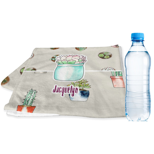 Custom Cactus Sports & Fitness Towel (Personalized)