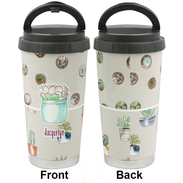Succulents Stainless Steel Travel Cup - Apvl