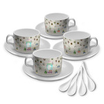 Cactus Tea Cup - Set of 4 (Personalized)