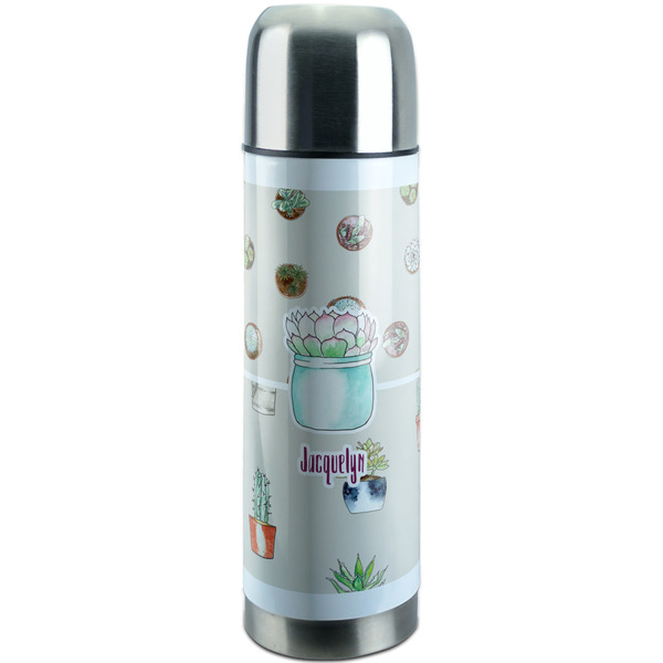 Custom Cactus Stainless Steel Thermos (Personalized)
