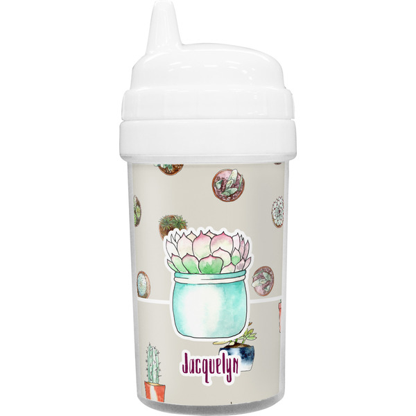 Custom Cactus Sippy Cup (Personalized)