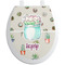 Cactus Toilet Seat Decal (Personalized)