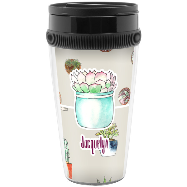 Custom Cactus Acrylic Travel Mug without Handle (Personalized)