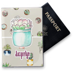 Cactus Vinyl Passport Holder (Personalized)