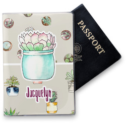 Cactus Vinyl Passport Holder (Personalized)
