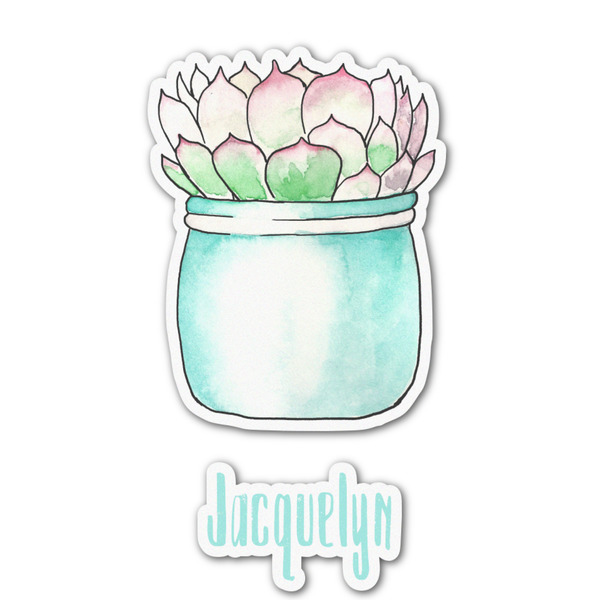 Custom Cactus Graphic Decal - Large (Personalized)