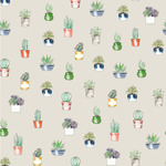 Cactus Wallpaper & Surface Covering (Water Activated 24"x 24" Sample)