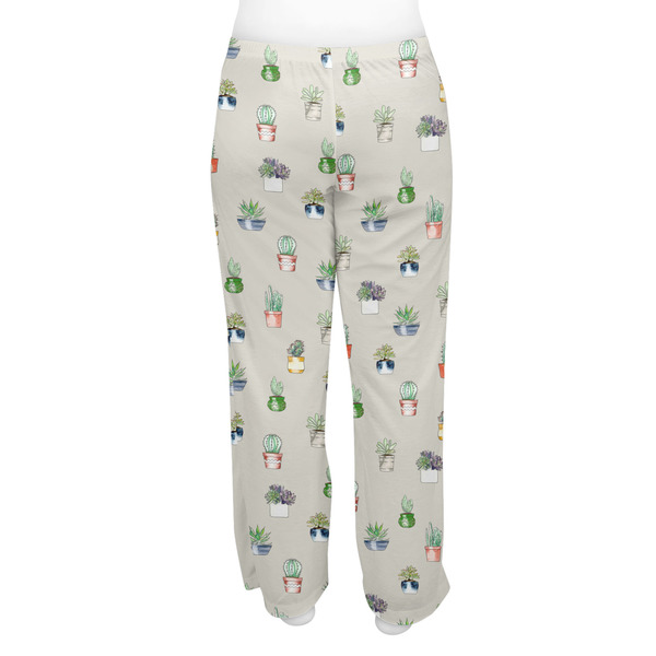 Succulents Women's Pj on model - Back