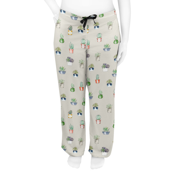 Succulents Women's Pj on model - Front