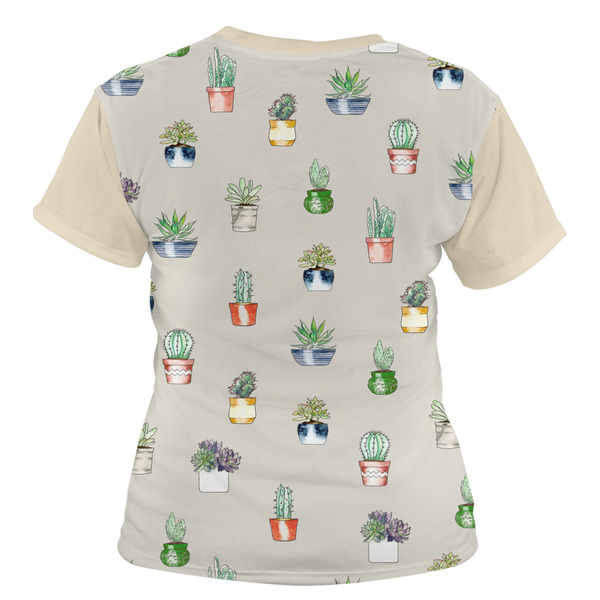 Succulents Women's T-shirt Back