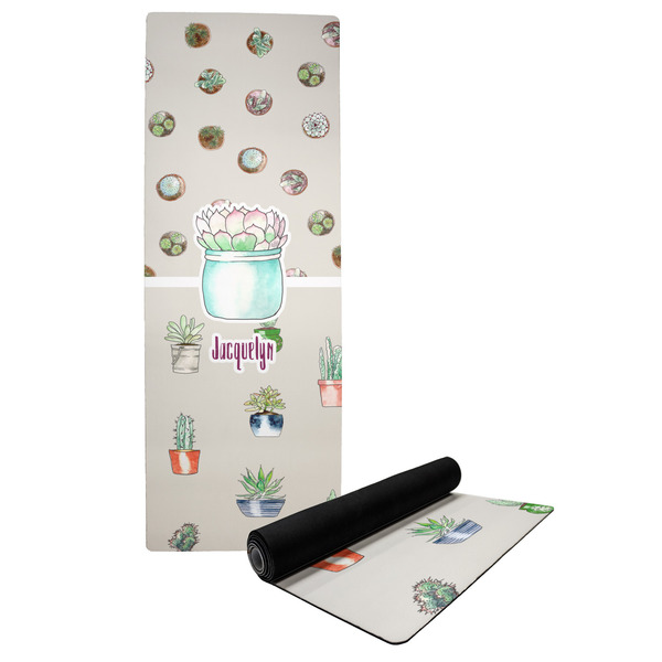 Custom Cactus Yoga Mat (Personalized)