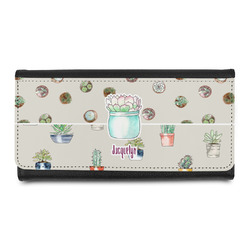 Cactus Leatherette Ladies Wallet (Personalized)
