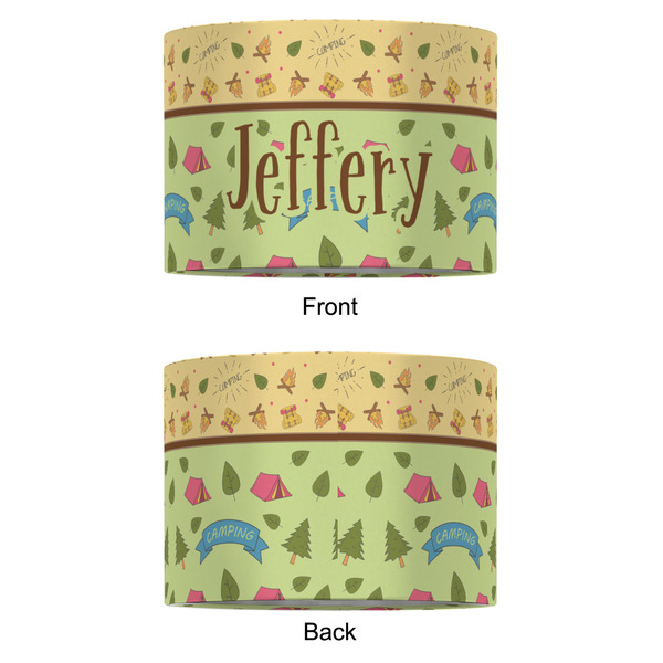 Summer Camping 12" Drum Lampshade - APPROVAL (Fabric)