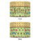 Summer Camping 12" Drum Lampshade - APPROVAL (Fabric)