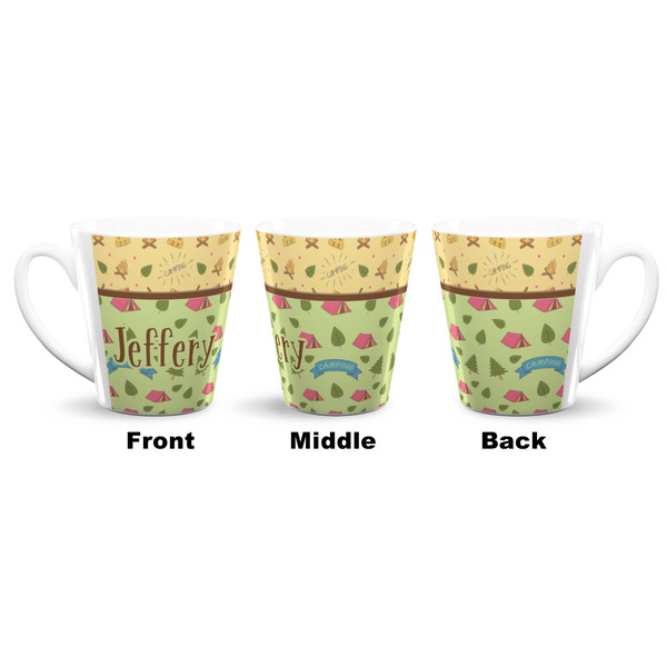 Summer Camping 12 Oz Latte Mug - Approval