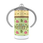 Summer Camping 12 oz Stainless Steel Sippy Cup (Personalized)