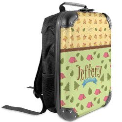 Summer Camping Kids Hard Shell Backpack (Personalized)