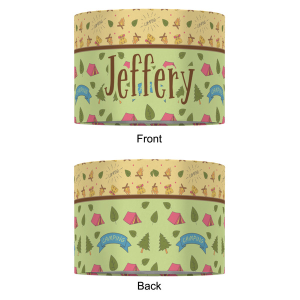 Summer Camping 16" Drum Lampshade - APPROVAL (Fabric)