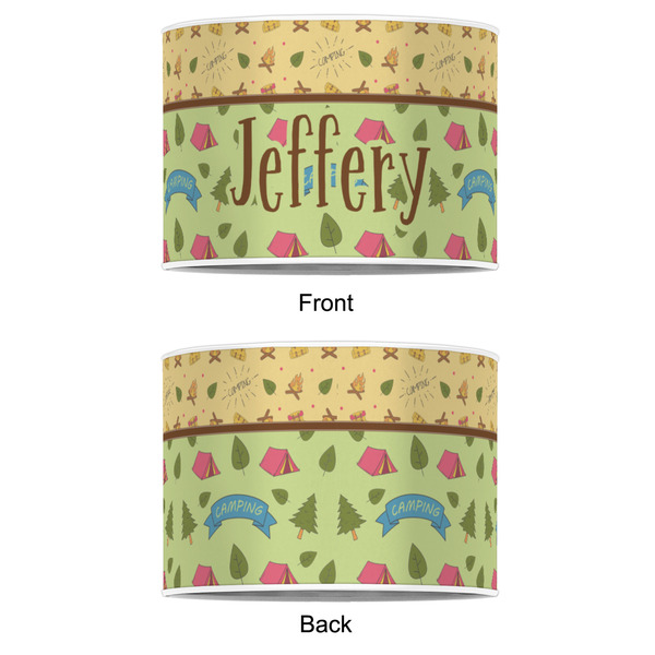 Summer Camping 16" Drum Lampshade - APPROVAL (Poly Film)