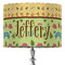 Summer Camping 16" Drum Lampshade - ON STAND (Fabric)
