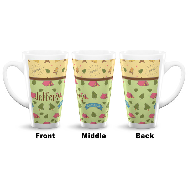 Summer Camping 16 Oz Latte Mug - Approval