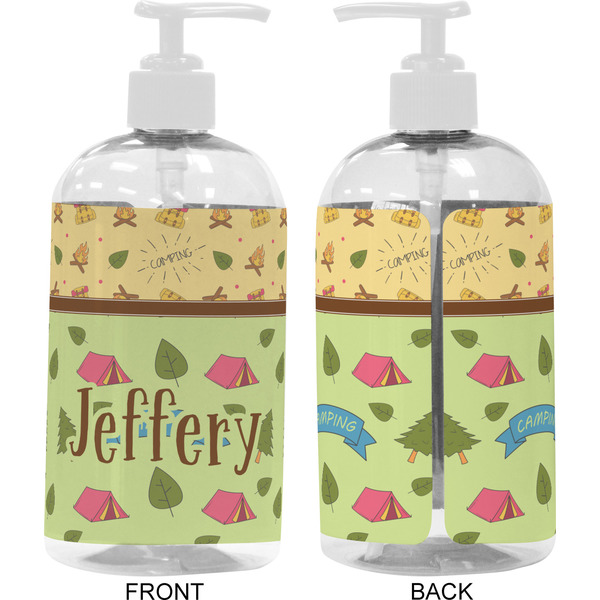 Summer Camping 16 oz Plastic Liquid Dispenser- Approval- White