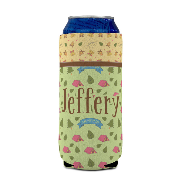 Summer Camping 16oz Can Sleeve - FRONT (on can)