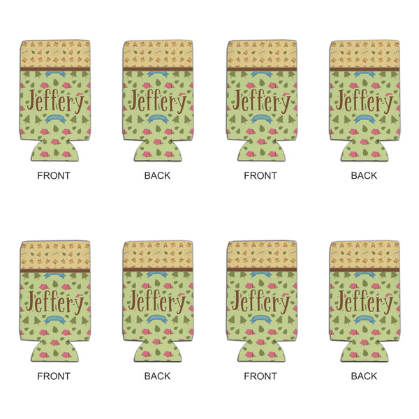 Summer Camping 16oz Can Sleeve - Set of 4 - APPROVAL