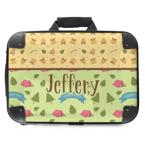 Custom Summer Camping Hard Shell Briefcase - 18" (Personalized)