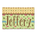 Summer Camping Patio Rug (Personalized)