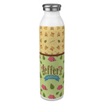Summer Camping 20oz Stainless Steel Water Bottle - Full Print (Personalized)