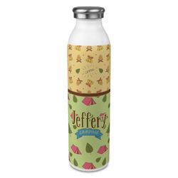 Summer Camping 20oz Stainless Steel Water Bottle - Full Print (Personalized)
