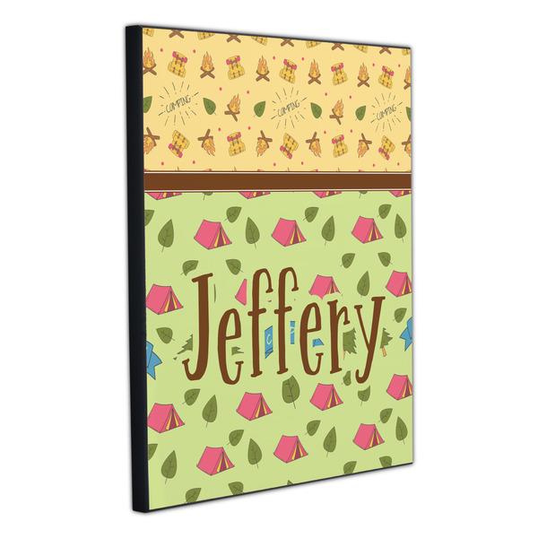 Summer Camping 20x24 Wood Print - Angle View