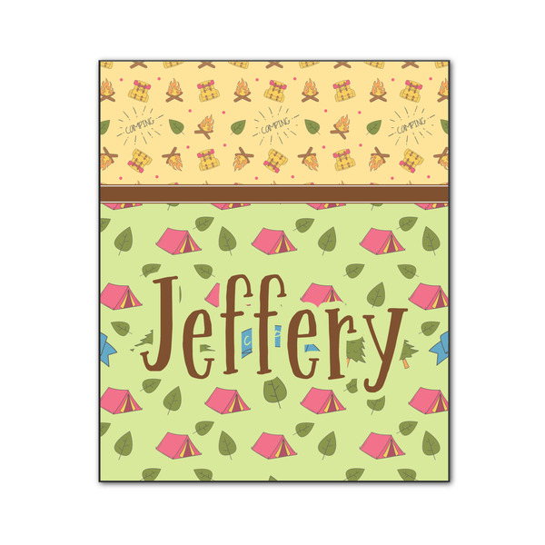 Summer Camping 20x24 Wood Print - Front View